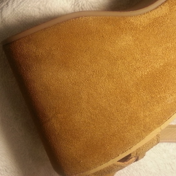 Kork Ease Platform Wedge Sandals Sz 7 - Picture 9 of 9